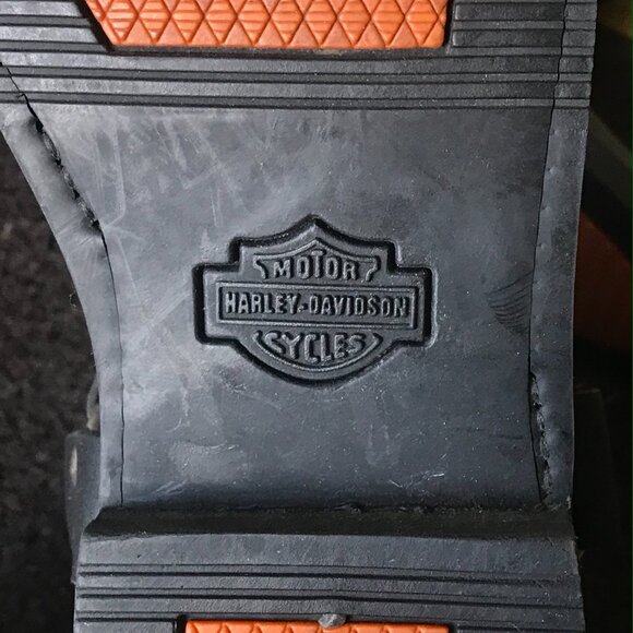COPY - Harley Davidson Motorcycle Boots With Embroided Eagle Logo - Picture 6 of 7